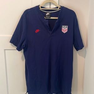 🇺🇸 Team USA Nike modern polo in Navy size XL